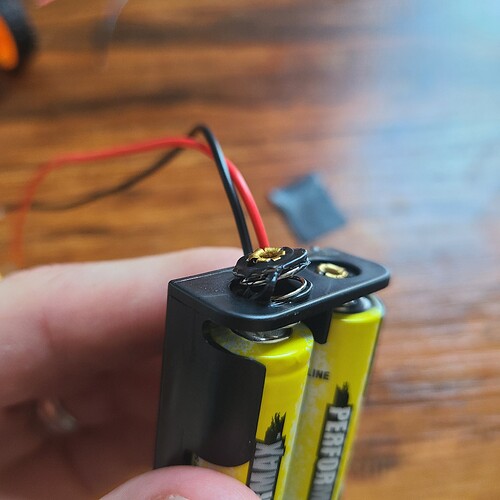 melted battery pack
