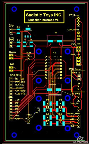 Interface Board PCB Layout