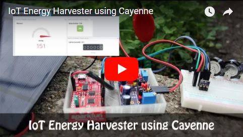 IoT Energy Harvester using Cayenne - Youtube